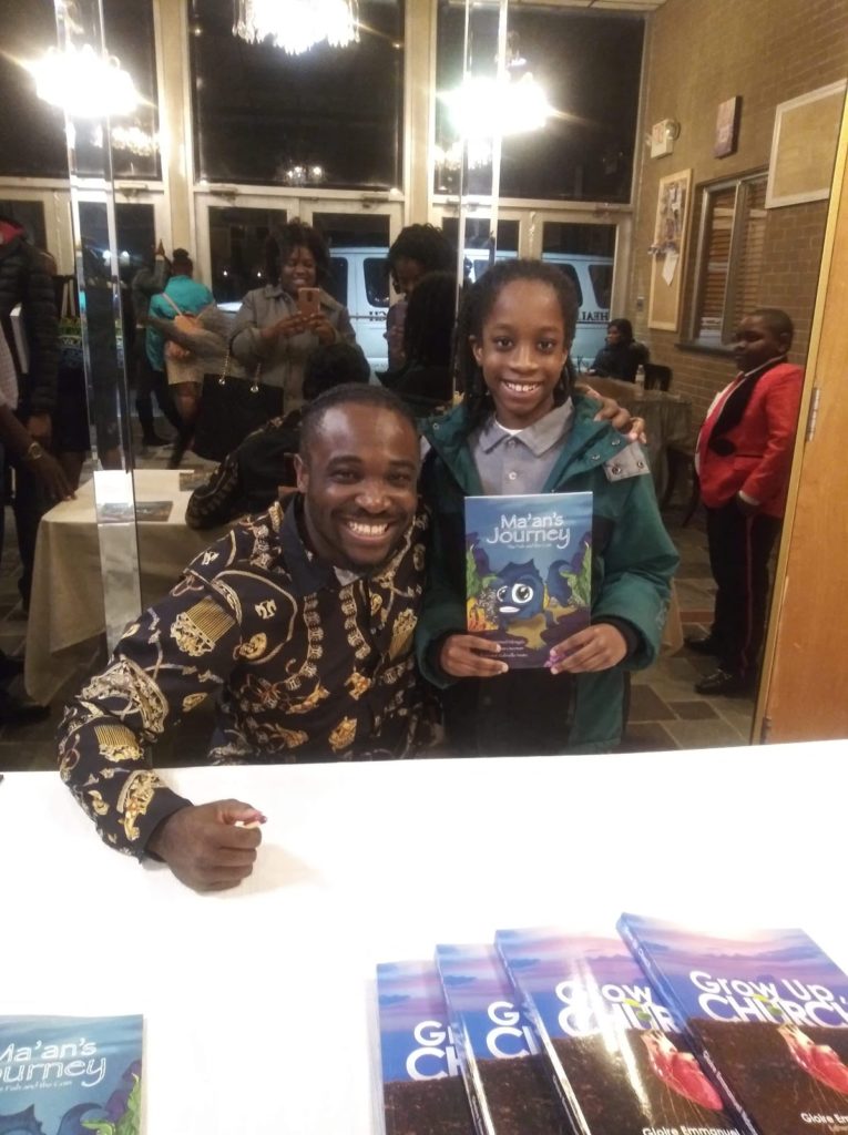 Gloire Emmanuel Ndongala Book Signing