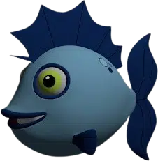 blue fish